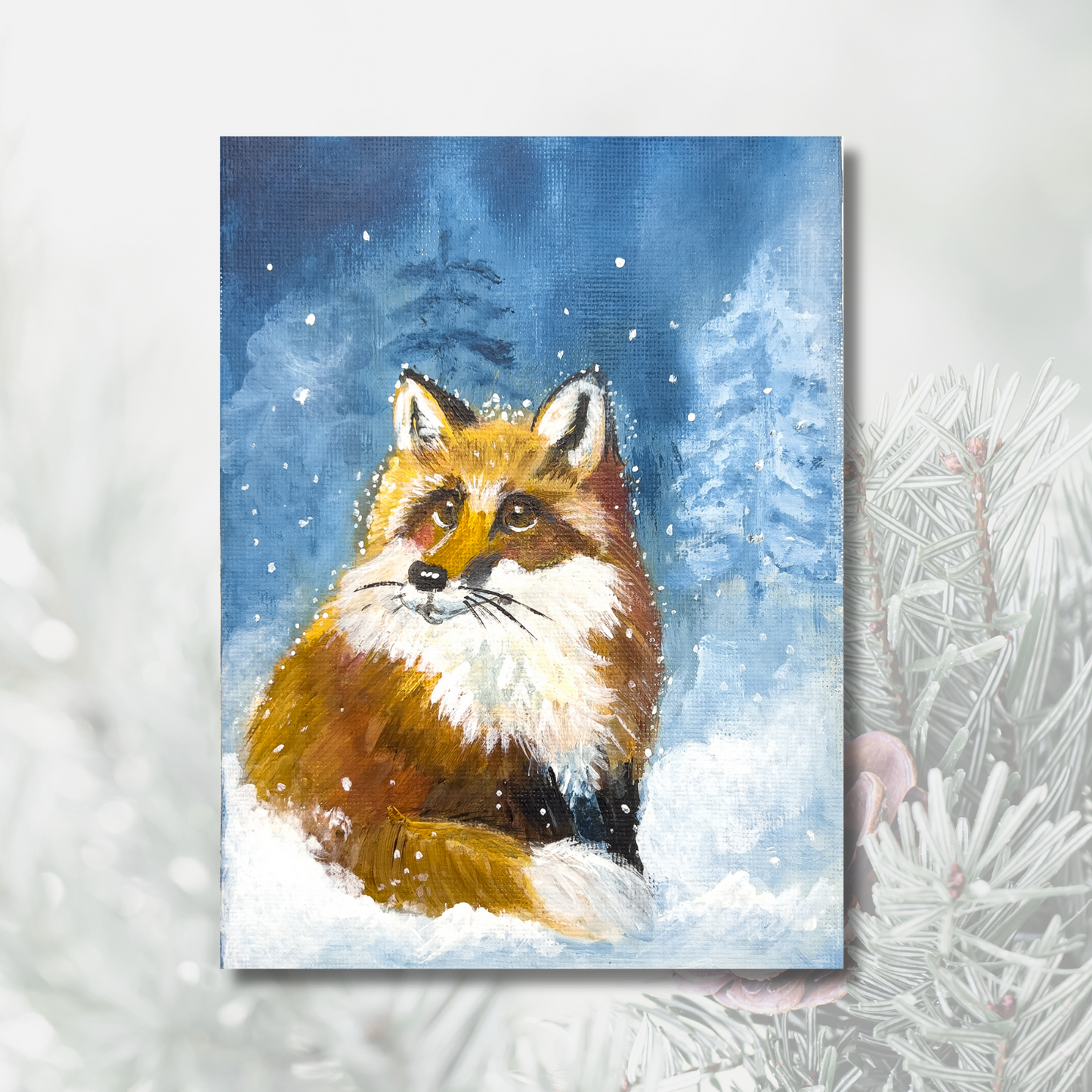 Fuchs im Winter - FineArt Print