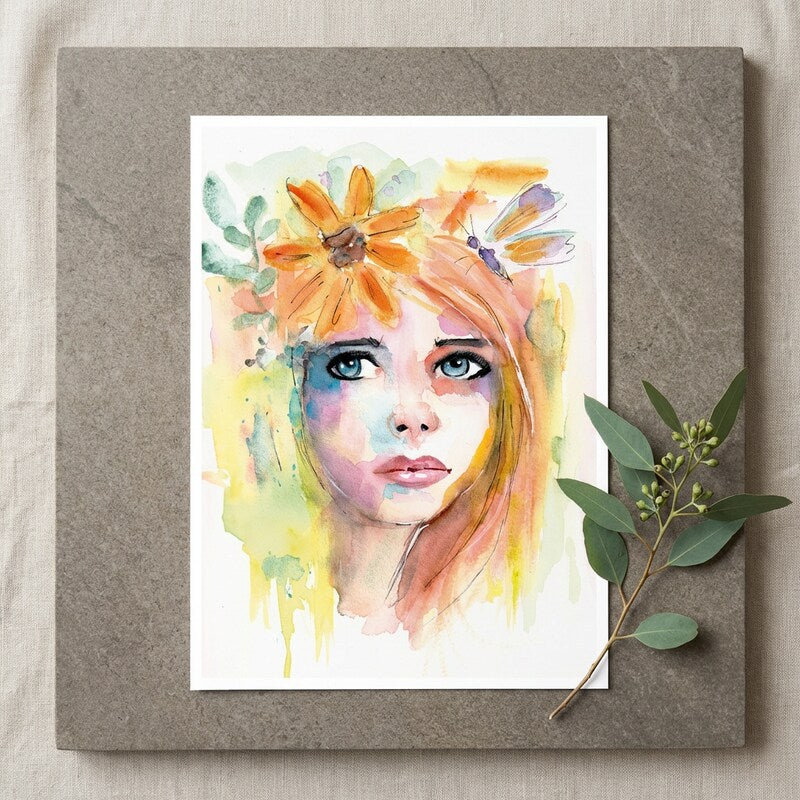 FineArt Print - Tochter des Sommers / Limited Edition 30 / DIN A4