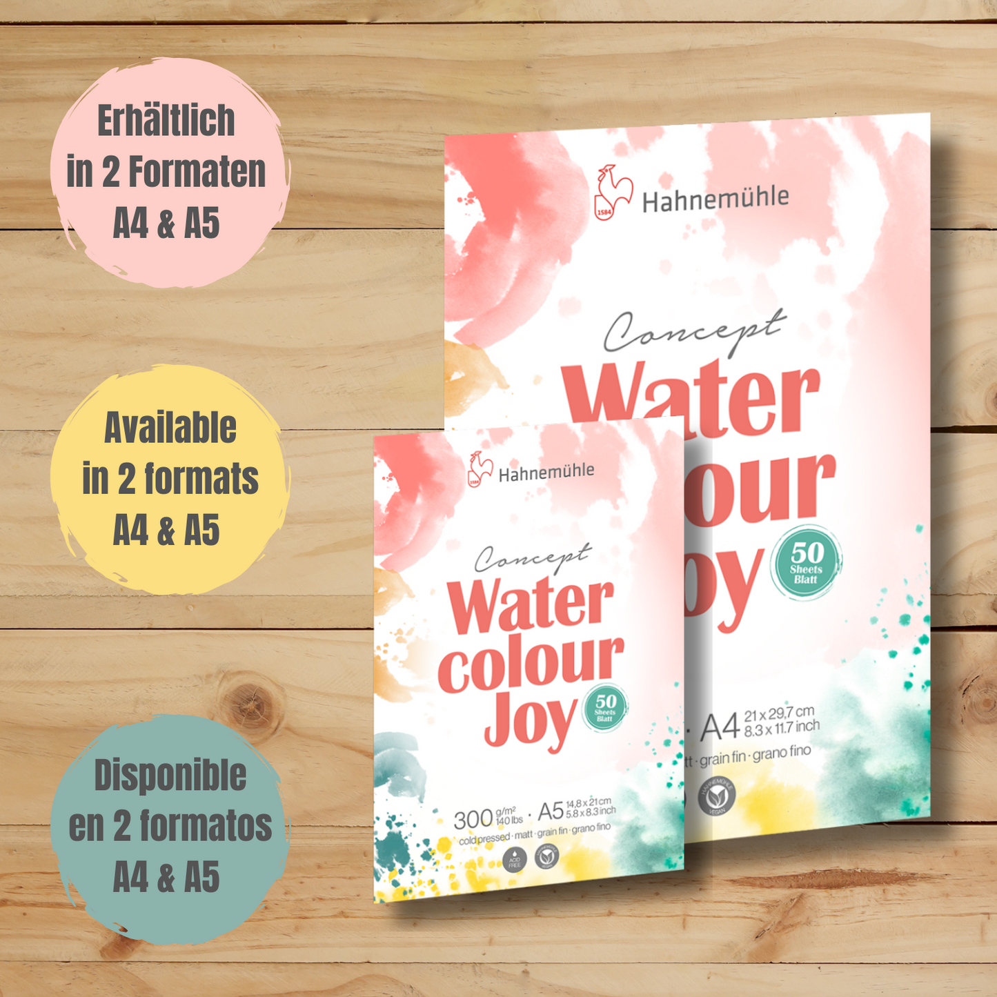 Hahnemühle Concept Joy, Aquarellblock