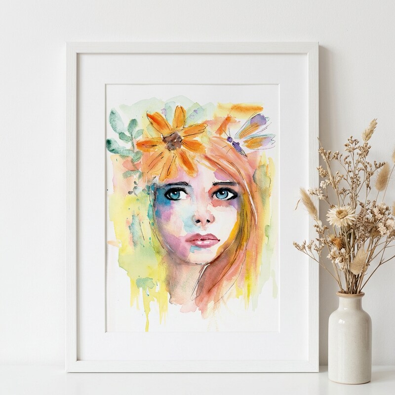 FineArt Print - Tochter des Sommers / Limited Edition 30 / DIN A4