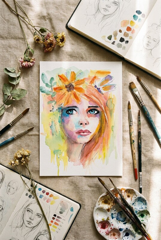 FineArt Print - Tochter des Sommers / Limited Edition 30 / DIN A4