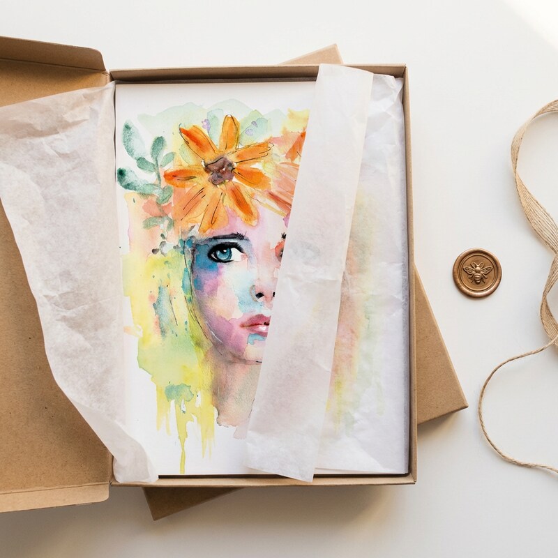 FineArt Print - Tochter des Sommers / Limited Edition 30 / DIN A4