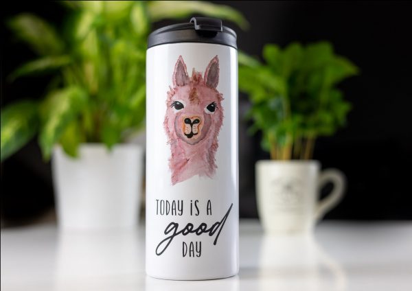 Thermobecher - Alpaka - Today is a good day